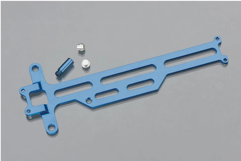 Dromida DIDC1103 BX MT SC 4.18 Aluminium blau Chassisstrebe Tuningteile   - Bild 1 von 1