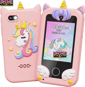 UCIDCI Kinder Smartphone Spielzeug für Mädchen Alter 3-7 mit Dual Kamera (E631) - Bild 1 von 13