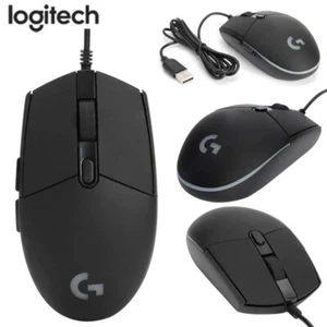 Logitech G102 Wired Gaming Mouse RGB 8000DPI for PC Laptop PUBG Mechanical - Picture 1 of 8