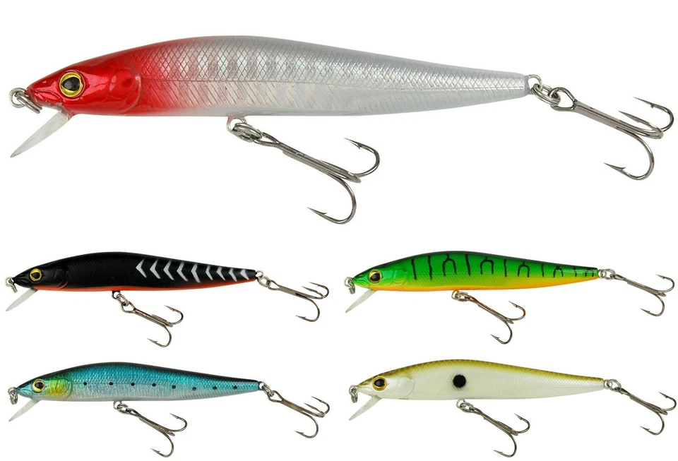 Spro PC plus Slimline 80 100 110 F Minnow Twitchbait UV Zander Wobbler - Bild 1 von 1
