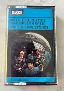 1966 Decca ROLLING STONES Big Hits High Tide & Green Grass, Stereo Cassette Tape - Picture 1 of 10