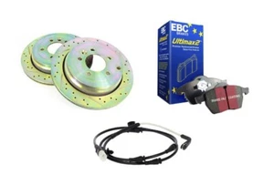 KIT DE DISCOS DE RENDIMIENTO TRASEROS LAND ROVER DISCOVERY 3 TDV6, ALMOHADILLA Y SENSOR PBRDK01 - Imagen 1 de 6
