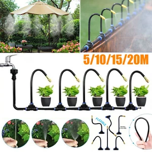 5-20M Watering Irrigation Automatic Watering Kits Adjustable Misting System Kit - Picture 1 of 25