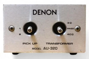 DENON AU-320 giradischi trasformatore step up - Foto 1 di 6