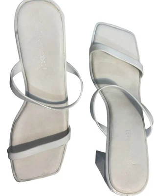 Sandalia JEFFREY CAMPBELL JAMM-3 JELLY Mármol Blanco Talla 7 Foto 1 de 4