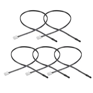 5Pcs 10K NTC Thermistor Probe for AC Sensitive Temperature Temp Sensor 15.7" - Picture 1 of 3