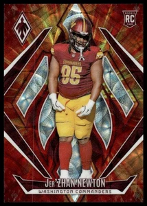 2024 Panini Phoenix #202 Jer'Zhan Newton RC FireBurst #/350 Commanders - Bild 1 von 2