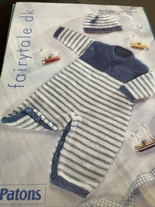 Baby Knitting Pattern. Double Knitting From Patons 2457 Size 16-22ins - Foto 1 di 1