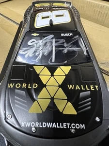 Autographed Kyle Busch 2023 #8 RCR X World Wallet 1/24 Action Chevy Camaro - Picture 1 of 7