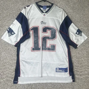 New England Patriots Tom Brady Jersey Men’s XL Reebok NFL Equipment On Field - Picture 1 of 8