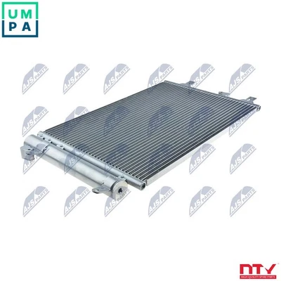 CONDENSER AIR CONDITIONING CCS-VW-019 FOR SEAT FORD ADY/ATM 2.0L BRT/BVH 2.0L - Image 1 of 4