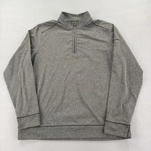 Cutter & Buck Pullover Mens XL Gray CB DryTec Southwood Golf Club Quarter Zip - Picture 1 of 6