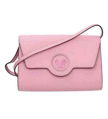 Versace Medusa Leather Mini Pink Shoulder Bag Italy 1021608 NWT$1200 Retail - Image 1 of 4