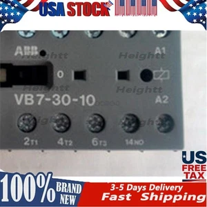 1Pc Brand New Abb Auxiliary Contacts VB7-30-10 220V VB7-30-10-80 US Free TAX - Picture 1 of 3