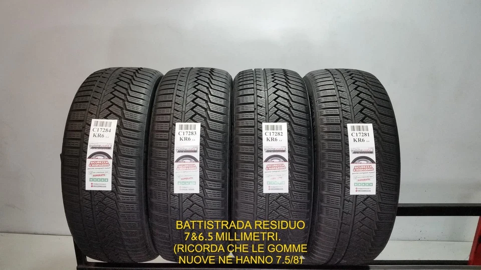 GOMME USATE  TERMICHE 235/50R18 101V CONTINENTAL W.CONTACT TS850 P PNEUMA C17284 - Imagen 1 de 1