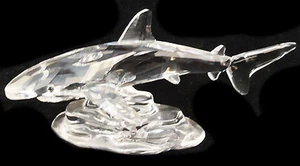 SHARK BABY by Swarovski 5" Long Crystal made Austria #269-236 NEW ORIGINAL BOX - Picture 1 of 11