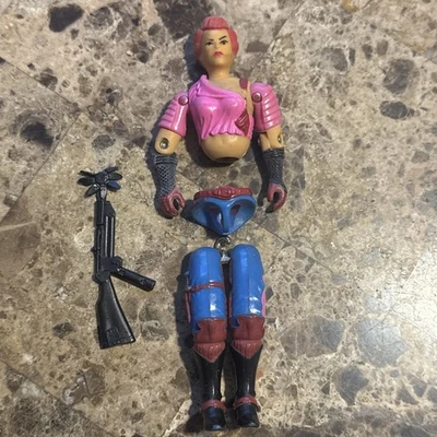 Figura de acción Zarana GI Joe 1986 de colección para piezas/reconstrucción ver fotos Foto 1 de 4