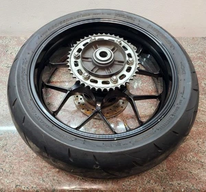 2012-2016 Honda CBR1000RR Rear Wheel Rim w/ Sprocket Disc OEM 42650-MGP-D10 - Picture 1 of 8
