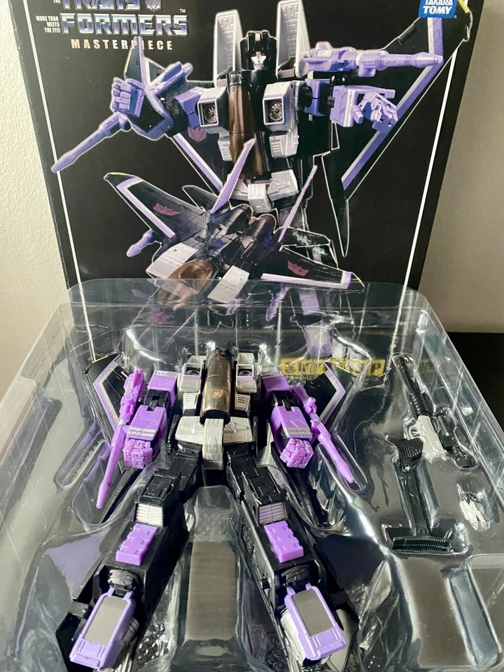 Takara Tomy Transformers Masterpiece MP-11SW Skywarp w/ Coin never transformed - Immagine 1 di 4
