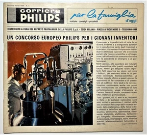 Corriere Philips per la Famiglia d'Oggi N. 4 - 1969 Notizie, Consigli, Prodotti - Picture 1 of 3