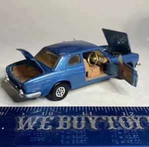 Corgi Whizzwheels no280 Rolls Royce H.J.Mulliner Park Ward Silver Shadow In Blue - Picture 1 of 15
