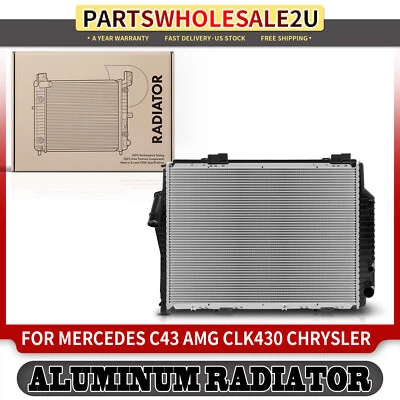 Radiador con enfriador de aceite de transmisión para Mercedes-Benz C43 AMG SLK32 AMG Chrysler Foto 1 de 4