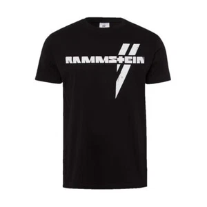 Rammstein T-Shirt Balken Logo Tee Herren Schwarz Rock Band lizensiert (S-3XL) - Bild 1 von 4