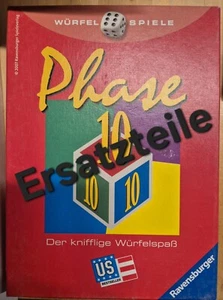 Phase 10 Würfel Würfelspiel Ravensburger Ersatzteile Ersatz zur Auswahl - Bild 1 von 23