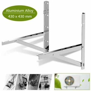2Pcs Heavy Duty Wall Mounting Bracket for Mini Split Air Conditioner Ductless AC - Picture 1 of 13