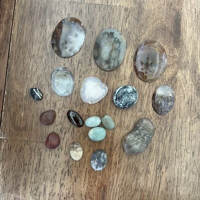 Variety of Polished Stones for Jewelry Making - Image 1 of 4