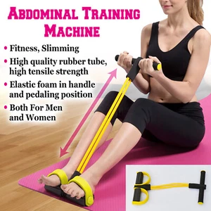 Body Tummy Abdominal Workout Resistance Home Gym Fitness Yoga Equipment Exercise - Picture 1 of 25