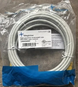 Telegärtner - Patch cord S/FTP Cat. 6A, 5m, MP8 FS500,Crossover- L00003A0067 - Bild 1 von 1