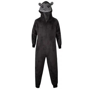 Kids Unisex Gorilla Face A2Z Onesie One Piece All in One Animal Theme Jumpsuit - Picture 1 of 5