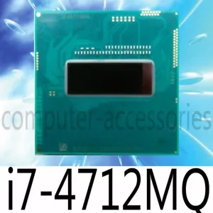 Intel Core i7 4712MQ 2.3 Ghz 4 Core 8 Thread 6M 37W SR1PS CPU Processor - Picture 1 of 1