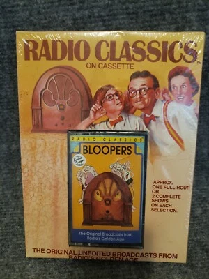 Vintage 1994 Radio Classics Bloopers Cassette - Image 1 of 2