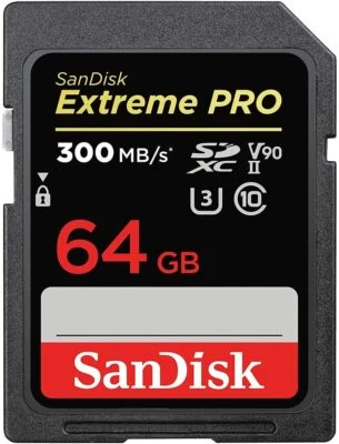 Sandisk 32gb 64gb 128gb Extreme Pro Ultra memory card SDXC 10 U1 up to 300mbs - Image 1 of 4