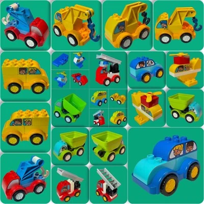 Lego Duplo Basic Autois  Feuerwehr  Auto LKW Bus  zum Auswählen #D/5 - Bild 1 von 3