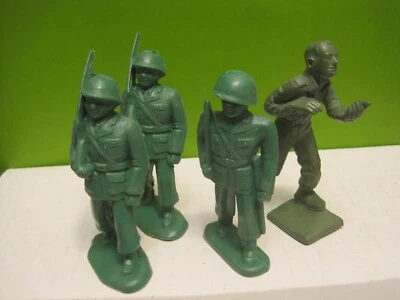 PECO PAYTON PLASTICRAFT THOMAS EJÉRCITO DE EE. UU. MARINES 80 MM 70 MM PLÁSTICO JUGUETE SOLDADOS Foto 1 de 4