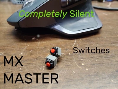 Ultra Silent Switches for MX Master 1,2 and 3, razor and other mice - Image 1 of 3