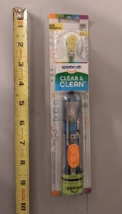 Spinbrush Clear & Clean Soft Battery Powered Toothbrush Arm & Hammer New - Picture 1 of 7