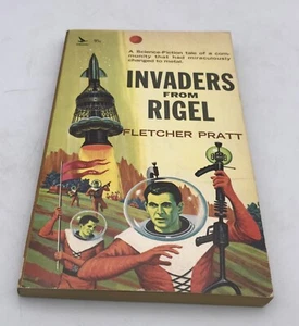 Fletcher Pratt; Invaders From Rigel 1964 Book Paperback Vintage Airmont - Imagen 1 de 5