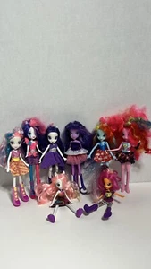 🔥 Hasbro My Little Pony Equestria Girls 8 Doll Lot with Clothes And Shoes - Picture 1 of 17