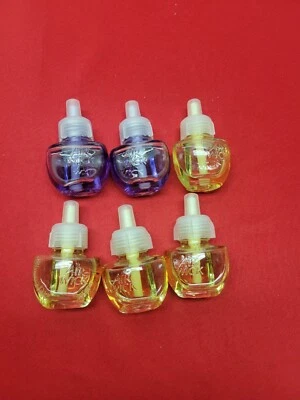 Lot of 6 Air Wick Scented Oil Refills ~ *UNKNOWN SCENT* nwop unopened - Image 1 of 2