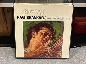 Ravi Shankar Portrait Of Genius reel to reel tape 7" 7 1/2 IPS World Pacific VG+ - Picture 1 of 2