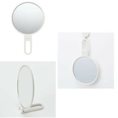 Espejo de mano MUJI Styrol Poliestireno plegable blanco grande JAPÓN 4,72 pulgadas plegable Foto 1 de 4