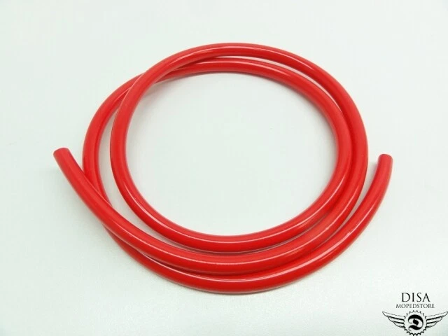 100 CM Benzinschlauch Rot für Yamaha Aerox Jog Neos BW Booster Nitro Roller - Bild 1 von 1