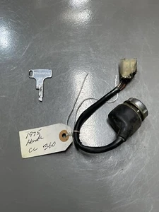 Interruptor de encendido Honda CL360 1971, llave Honda T3729 - Imagen 1 de 12