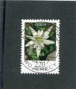 Bund, BRD, Blumen, Mi.-Nr. 2530 mit Zählnummer, Orts-/Tagesstempel, Gummi - Imagen 1 de 2