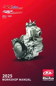 Beta Engine service workshop shop manual 2025 RR Race RR 250 2 Stroke - Picture 1 of 24
