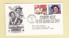 First Day of Issue Stamped Envelope 1993 Country Music At The Grand Ole Opry HW